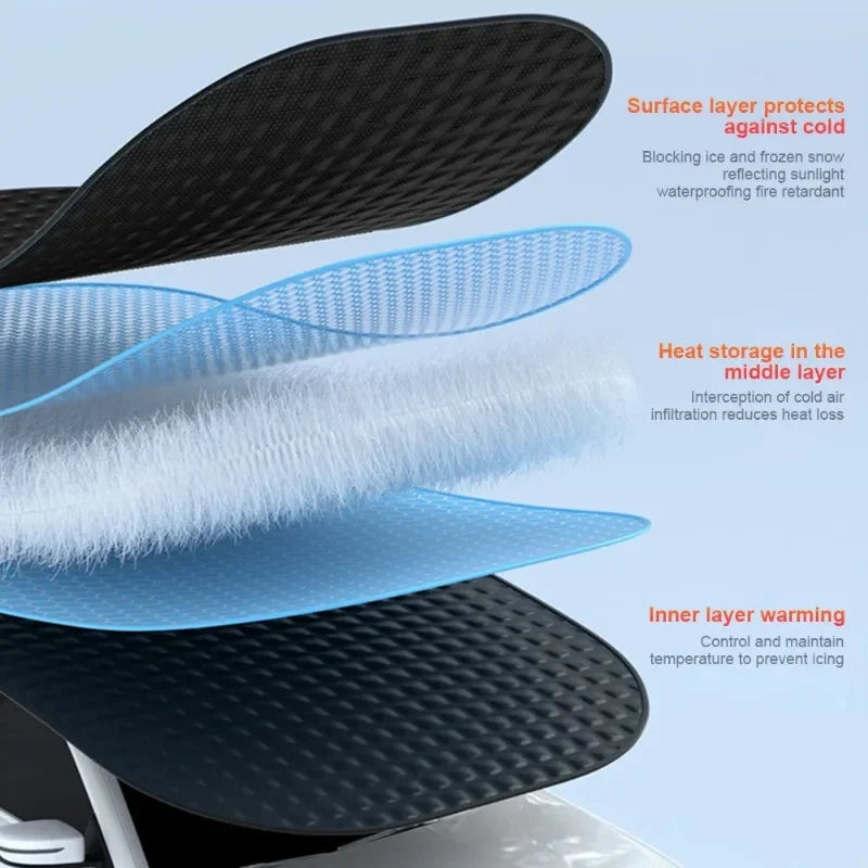 Magnetic Windshield Snow & Frost Cover